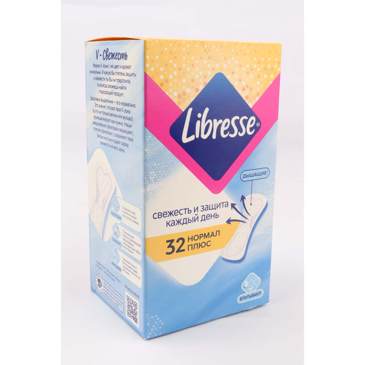 Прокладки ежедневные Libresse dailyFresh normal plus 32 шт