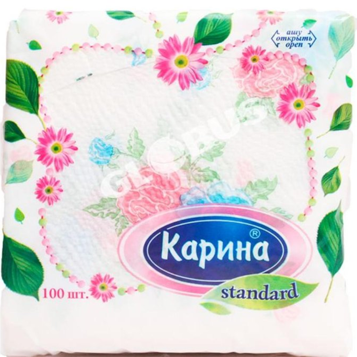 Салфетка Карина стандарт 100 шт