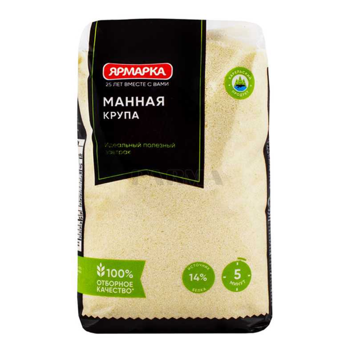 КРУПА МАННАЯ ЯРМАРКА 600ГР