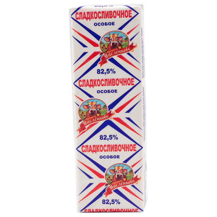 Масло сладкосливочное особое 82,5% 450 г