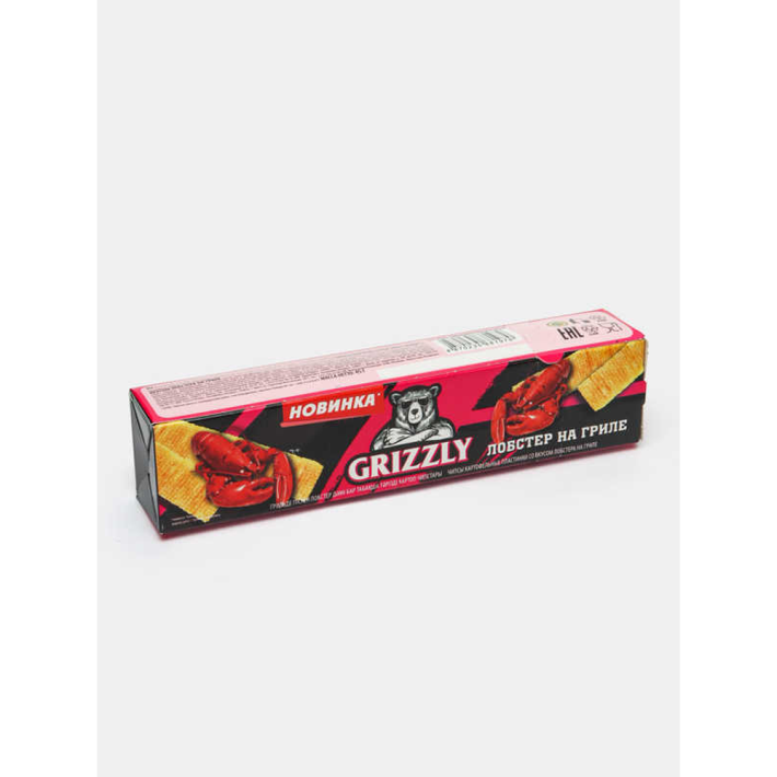 ЧИПСЫ ПЛАСТИНКИ GRIZZLY СО ВКУСОМ ТОМ-ЯМ 45ГР