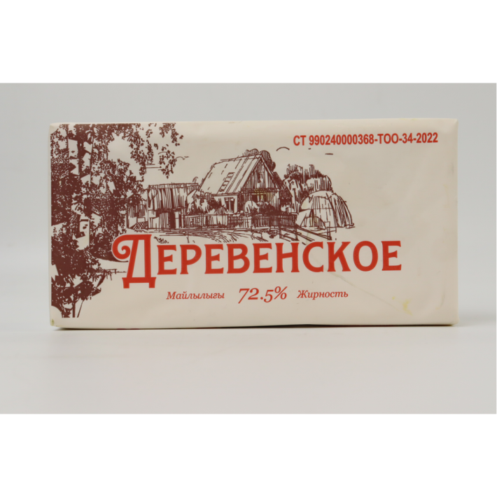 Масло деревенское 72,5% 480 г