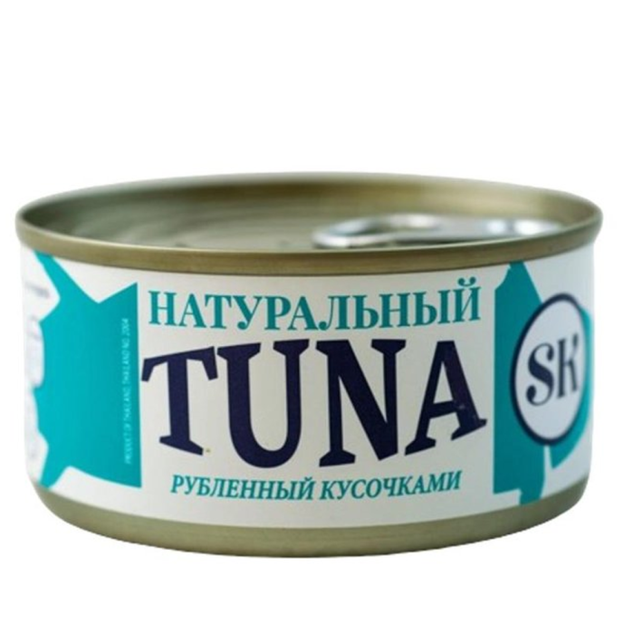 ТУНЕЦ СКИПДЖЕК ФИЛЕ НАТУРАЛЬНЫЙ 185ГР