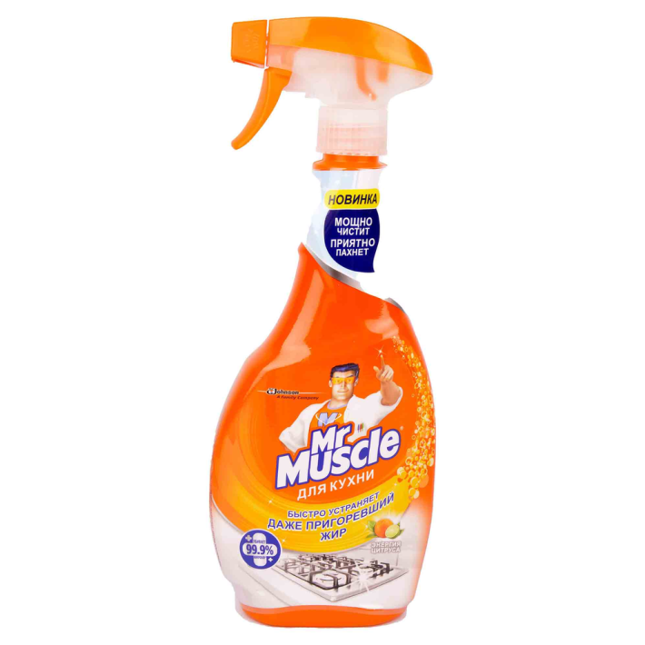 Средство для мытья Mr.Muscle для кухни энергия цитруса флакон с распылителем