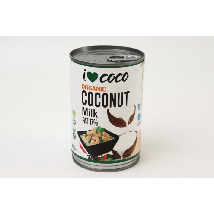 МОЛОКО КОКОСОВОЕ I COCO 17% Ж/Б 400МЛ