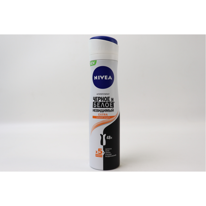 Антиперспирант Nivea черно белое невидимый extra 150 мл