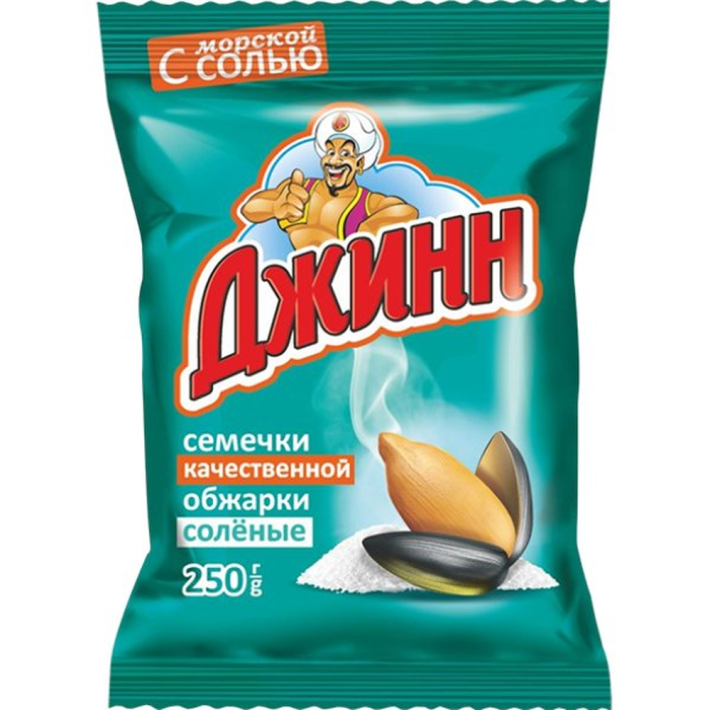 Семечки Джинн с Морской Солью 250 г