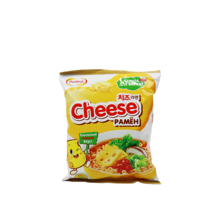 ДОШИРАК ЛАПША Д/ВАРКИ CHEESE РАМЁН С СЫРОМ 110ГР