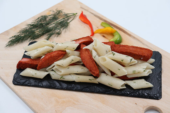 МАКАРОНЫ С КОЛБАСОЙ