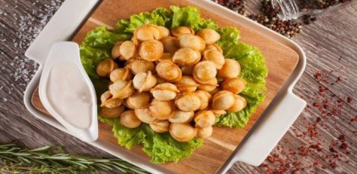 КОМБО ПЕЛЬМЕНИ ЖАР С ГОВЯДИНОЙ+ФРИ ШТ