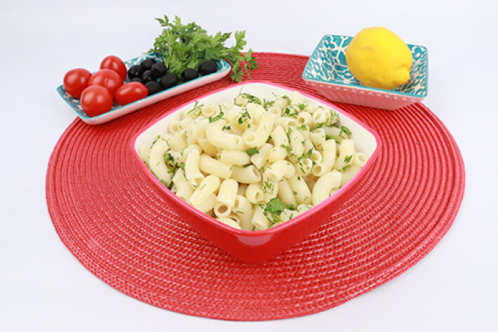МАКАРОНЫ С ЗЕЛЕНЬЮ