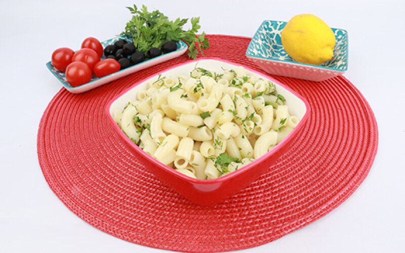 МАКАРОНЫ С ЗЕЛЕНЬЮ
