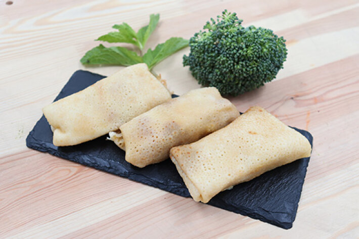 БЛИНЫ ФАРШИРОВАННЫЕ С КУРИЦЕЙ ВЕС