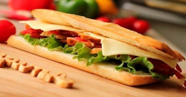 ПАНИНИ НА ГРИЛЕ С КУРИЦЕЙ ШТ 330 ГР