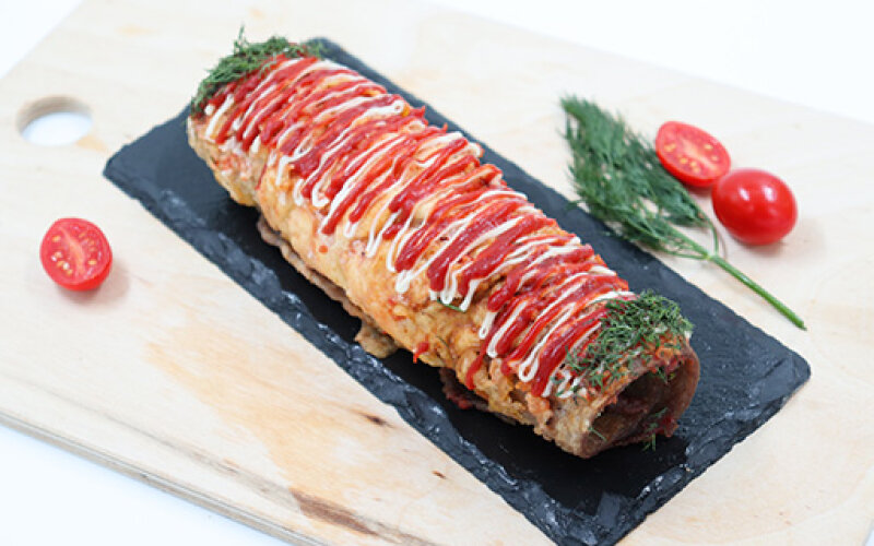 БРИЗОЛЬ ИЗ ТЕЛЯТИНЫ С ОГУРЦАМИ