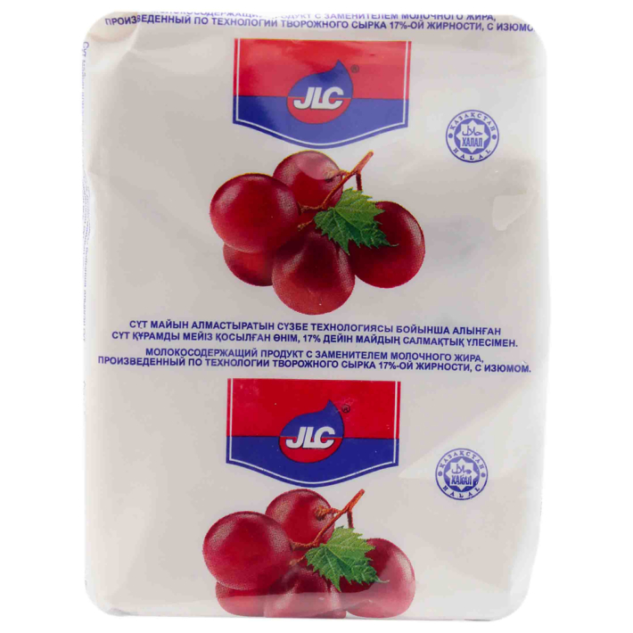 Продукт JLC творожный с изюм 17% 200 г