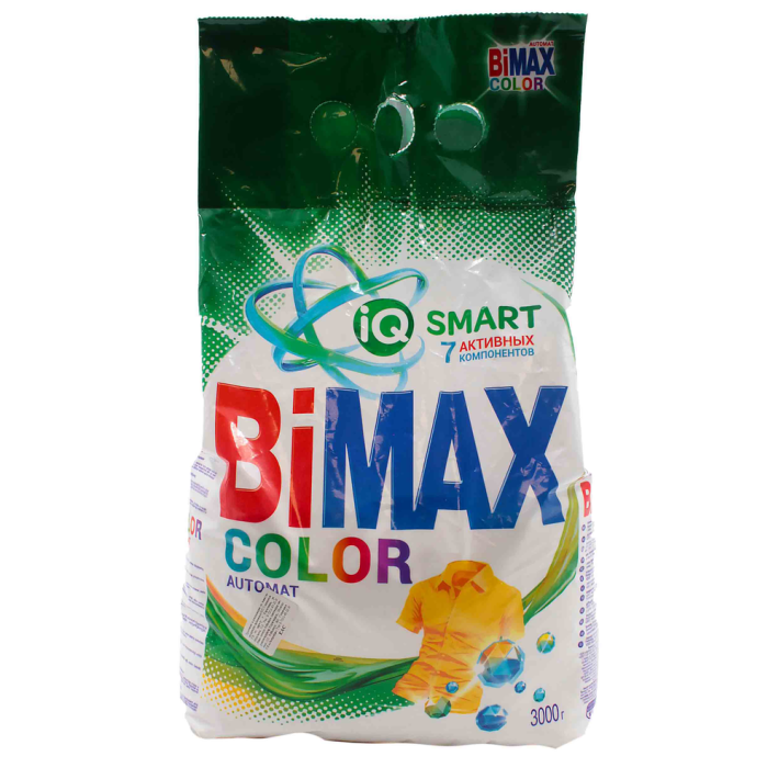 Стиральный порошок Bimax color, автомат 3 кг