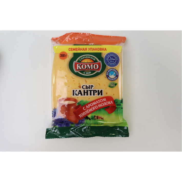 СЫР КОМО КАНТРИ ВКУС ТОПЛ МОЛОКА 50% 350ГР