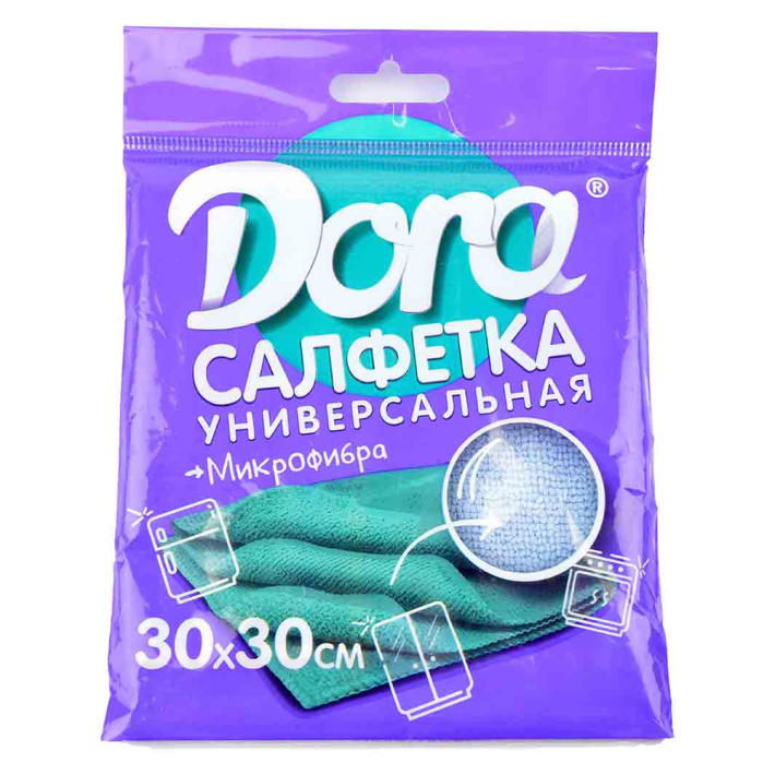 Салфетка Dora из микрофибры универсальная 30*30 см