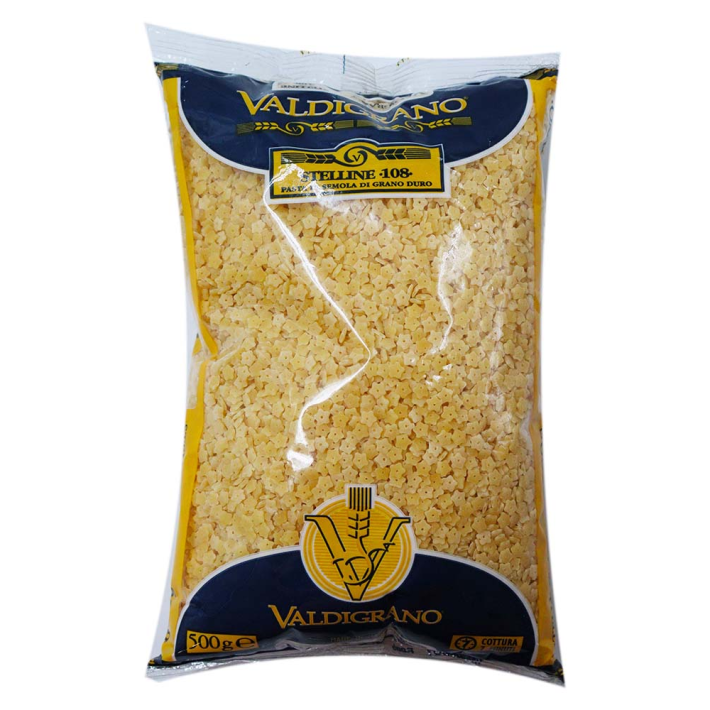 МАКАРОННЫЕ ИЗДЕЛИЯ VALDIGRANO STELLINE 108 500ГР