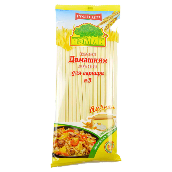 Лапша домашняя Кэмми яичная для гарнира 250 г