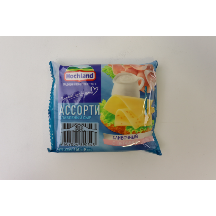 Сыр плавленый ассорти Hochland 150 г