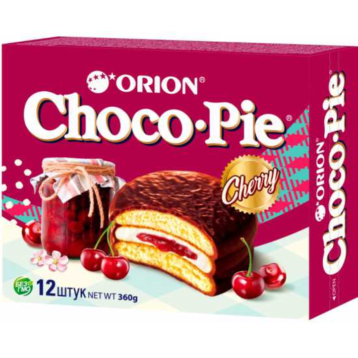 CHOCO PIE CHERRY ВИШНЯ 360ГР