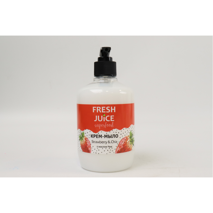 КРЕМ МЫЛО ЖИДКОЕ FRESH JUICE STRAWBERRY/CHIA 460МЛ