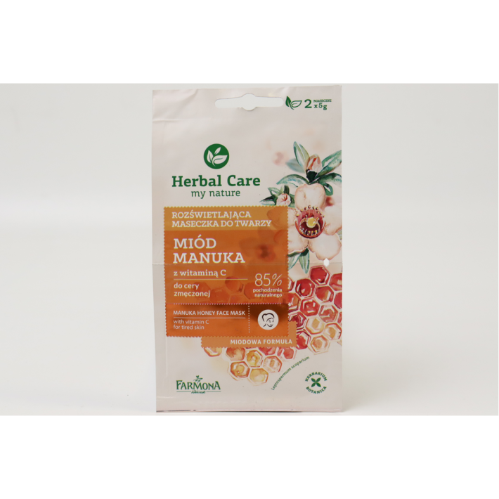 Маска для лица Herbal care выравнивание тон мед манука 5 мл