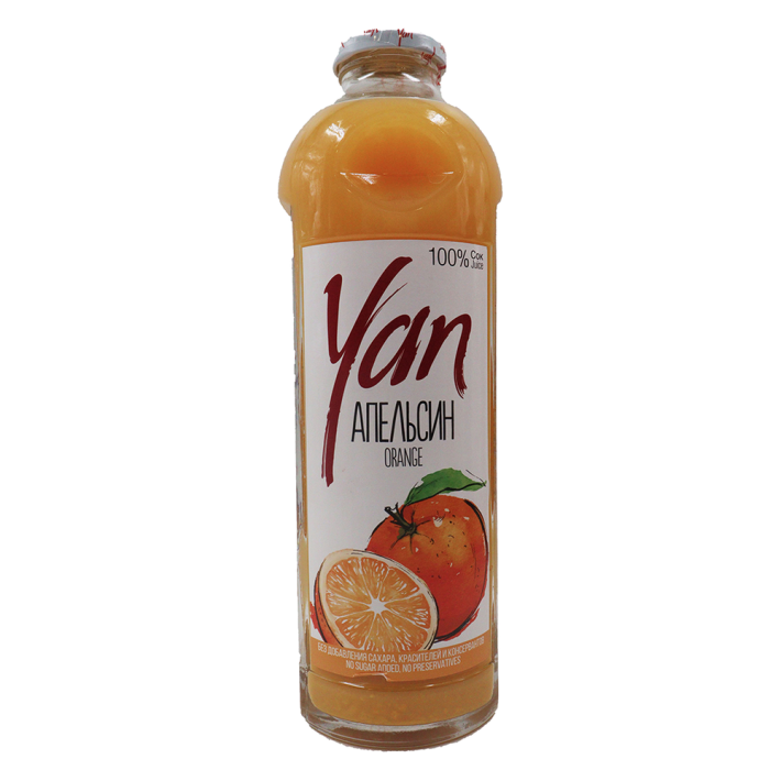 Сок Yan апельсиновый 0,93 л