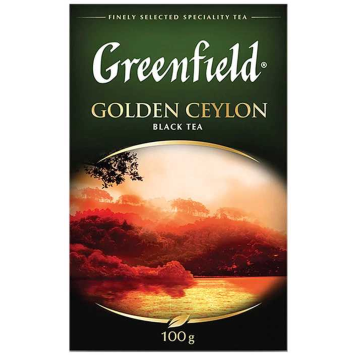 Чай Greenfield golden ceylon black tea 100 г