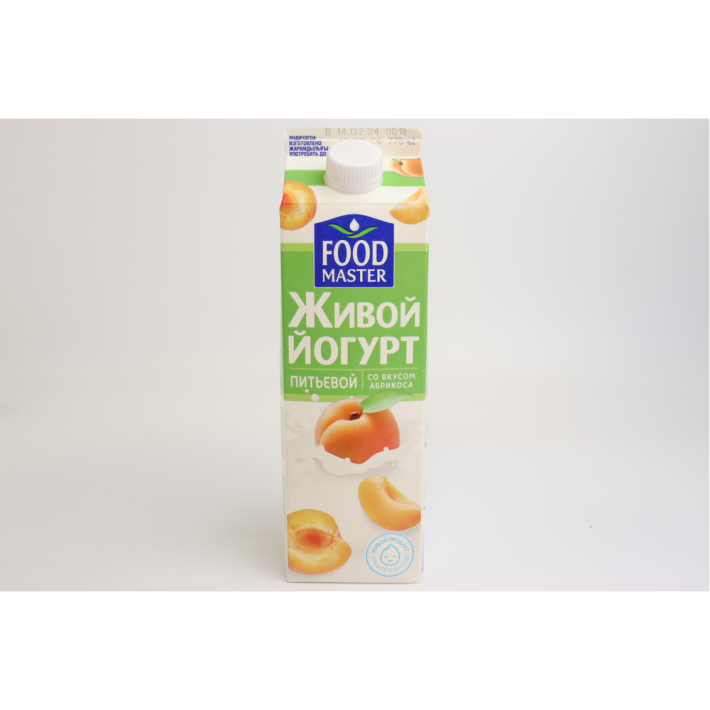 Йогурт питьевой абрикос 2% 900 г