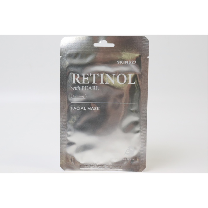 МАСКА ТКАНЕВАЯ Д/ЛИЦА SKIN627 RETINOL WITH PEARL