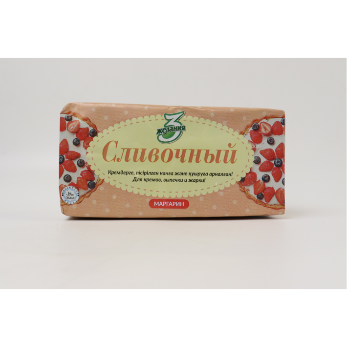 Маргарин 3 Желания Сливочный 180 г