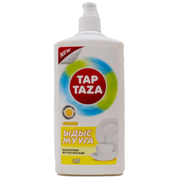 СРЕДСТВО Д/МЫТЬЯ ПОСУДЫ TAPTAZA ЛИМОН С ДОЗАТОРОМ 1Л