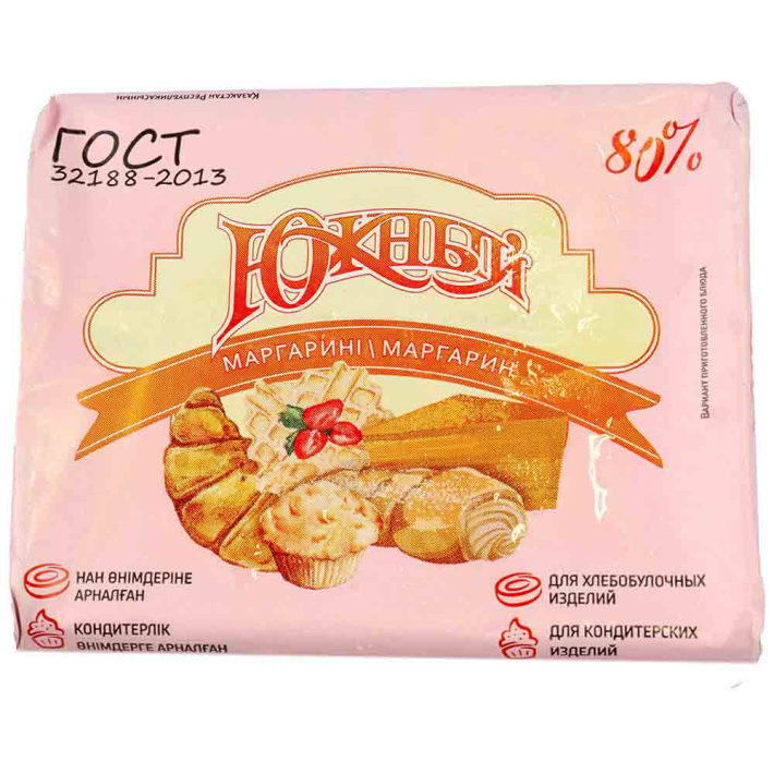 Маргарин южный сливочный 80 % 200 г