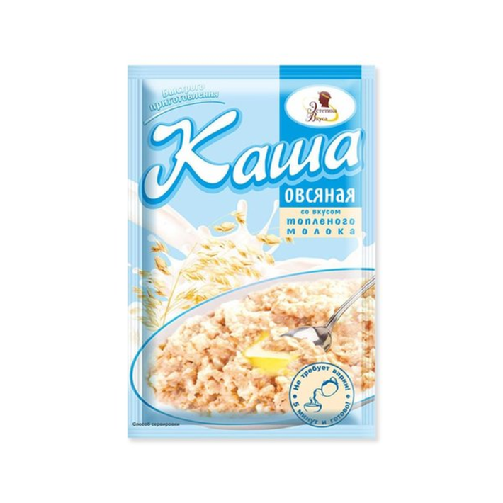 Каша Эстетика Вкуса овсянка на молоке 35 г