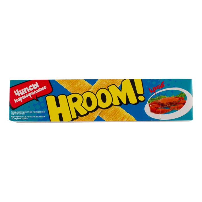 Чипсы Hroom со вкусом краба 40 г