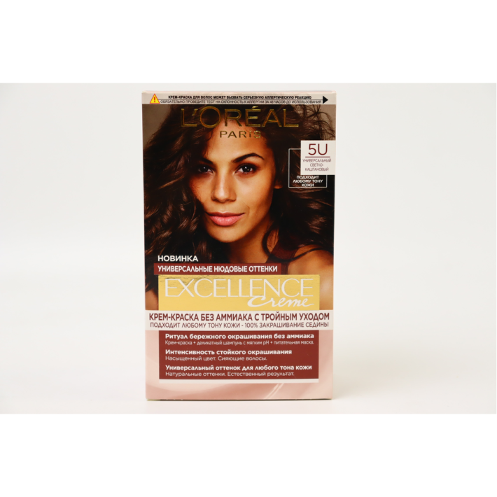 КРАСКА Д/ВОЛОС LOREAL EXCELL UNIV NUDES LT BROWN 5U 650