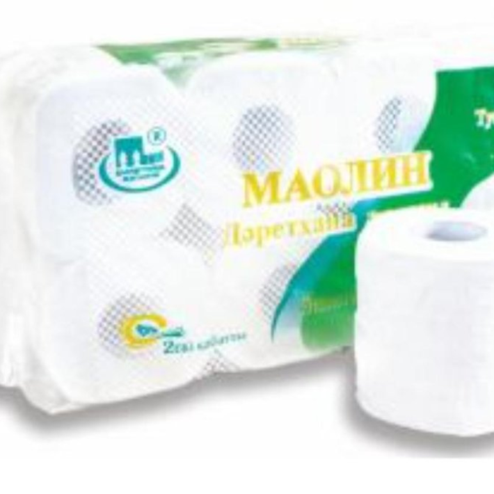 Салфетки Сервир маолин орнамент белый двухслойные 20 шт
