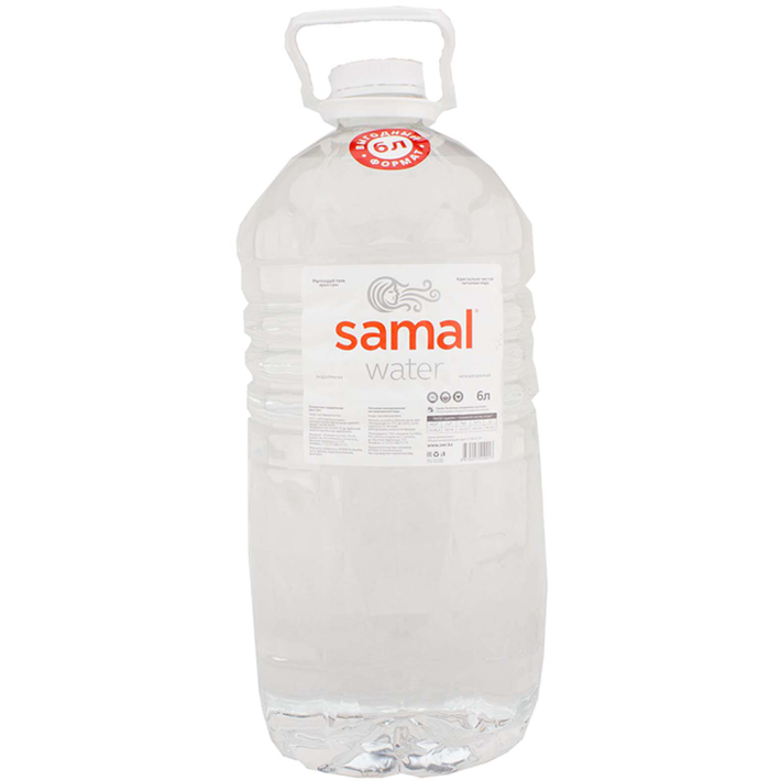 Вода Samal негазированная 6 л