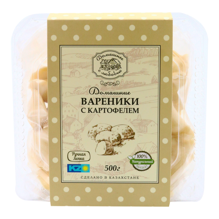 Вареники Домашние с картофелем 500 г