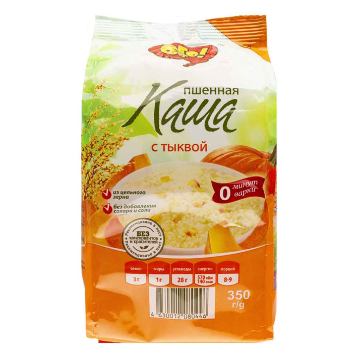Каша пшенная с тыквой 350 г