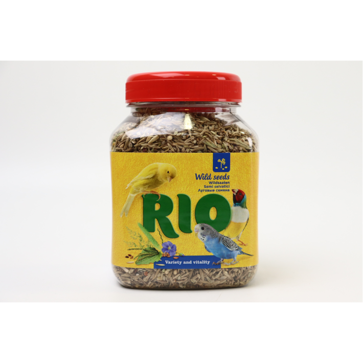 СЕМЕНА ЛУГОВЫХ ТРАВ RIO ЛАКОМСТВО Д/ВСЕХ ВИДОВ ПТИЦ 240ГР