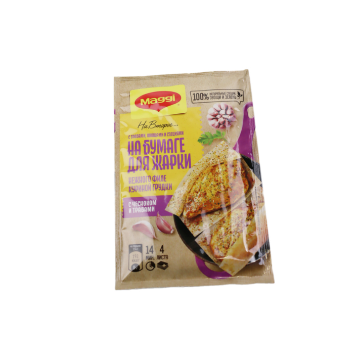 Магги на второе папирус нежная курица с чесноком 30,6 г