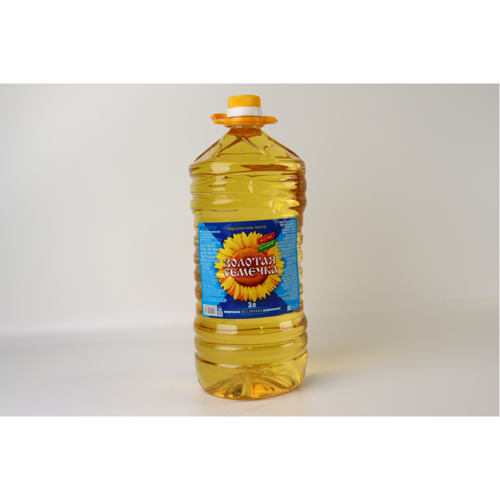 Масло золотая семечка 3 л