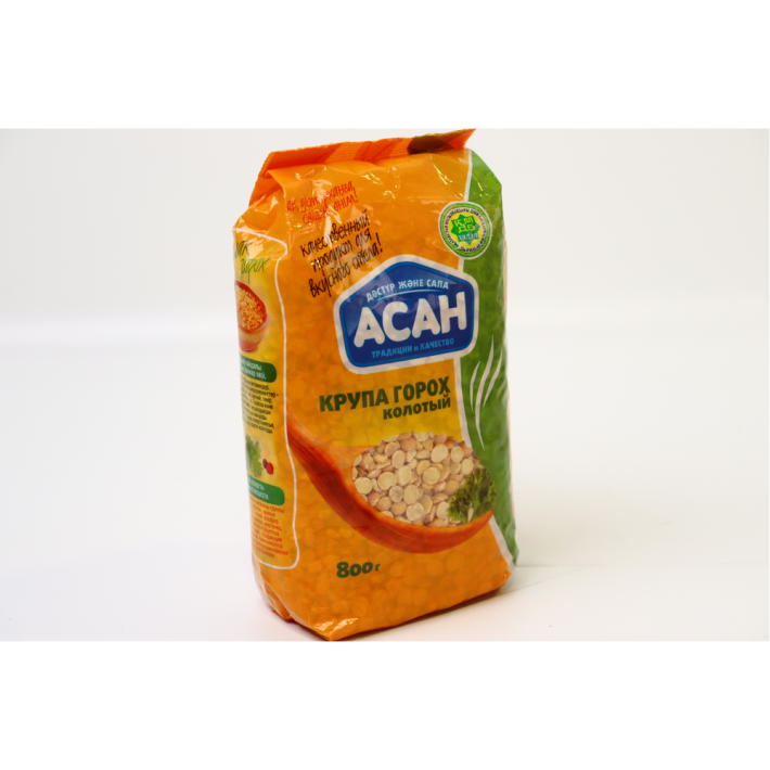 Горох колотый Асан 800 г