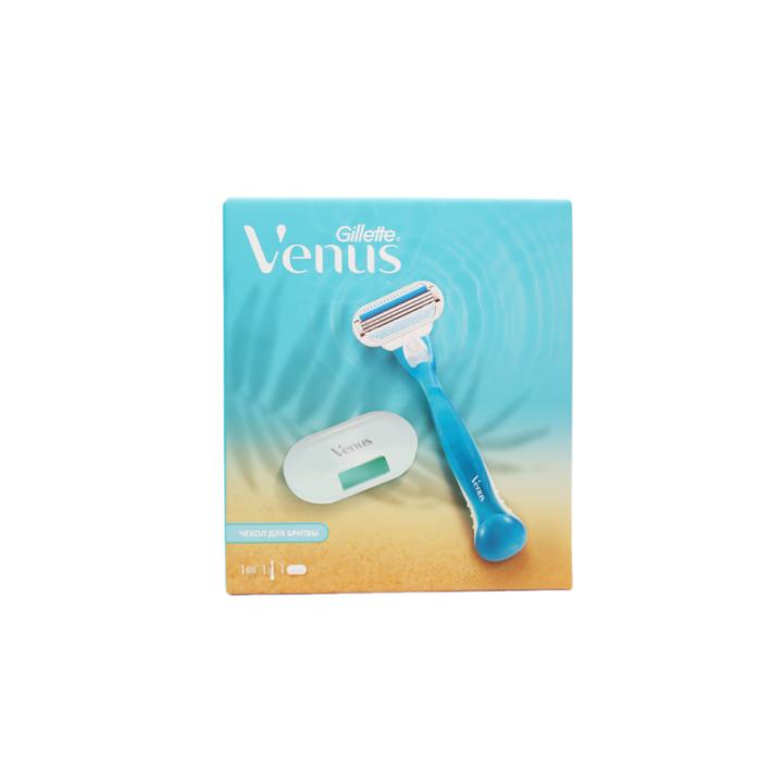 ПН VENUS БРИТВА С 1 СМЕННОЙ КАССЕТОЙ+ЧЕХОЛ ДЛЯ БРИТВЫ