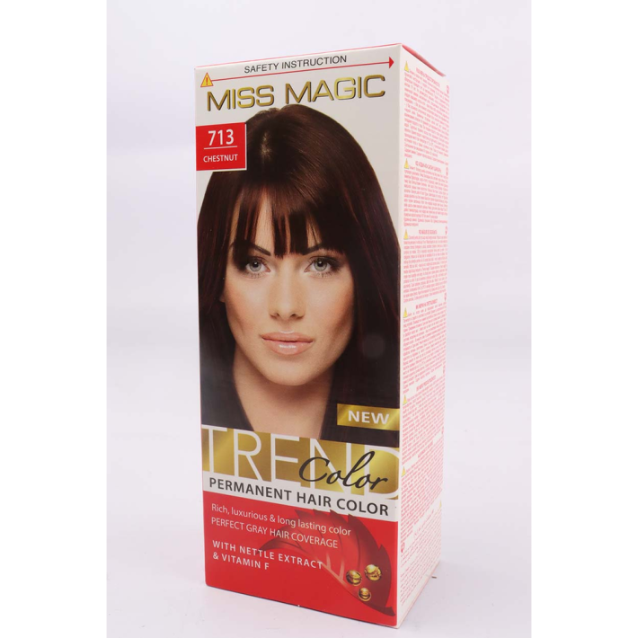Краска для волос Miss magic каштан 90 г 20 шт