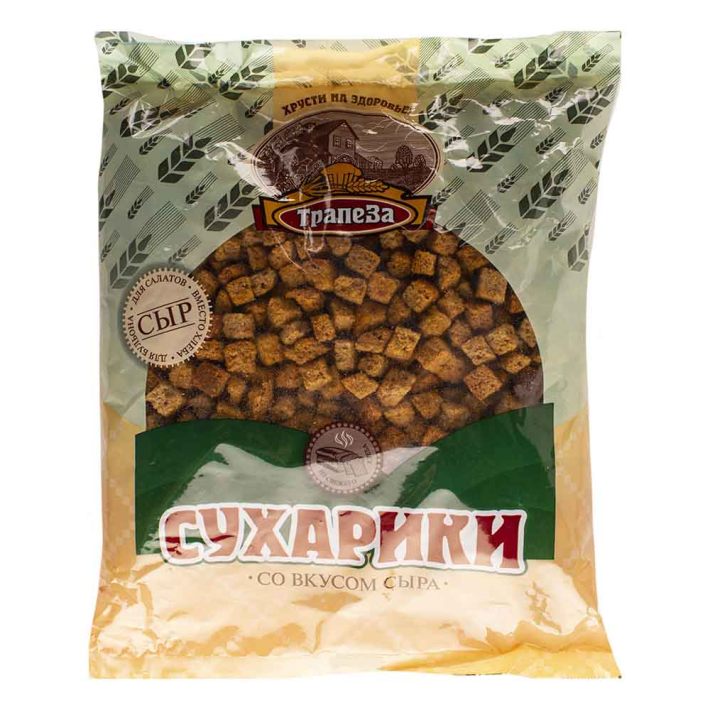 Сухари Трапеза салатные сыра 350 г